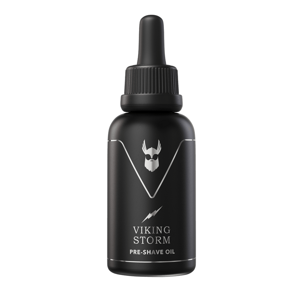 Viking Storm hochwertiges Pre-Shave-Öl Hochwertiges Pre-Shave-Öl für eine unvergleichlich glatte Rasur und einem unwiderstehlichen Duft.